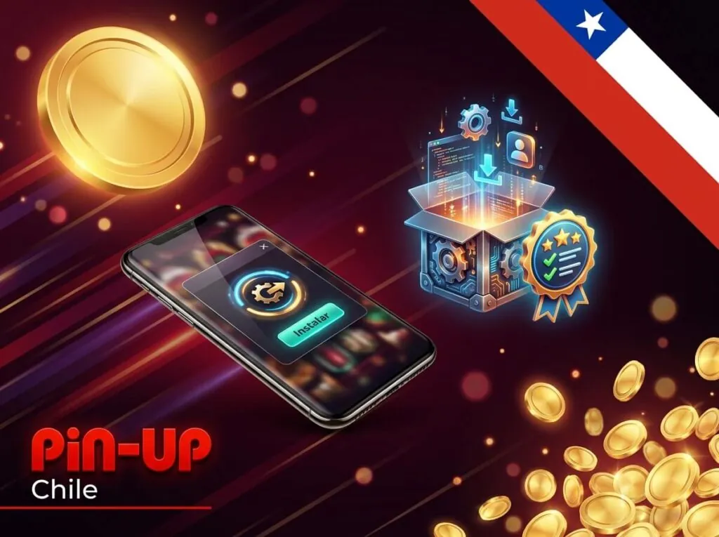 Instalación sencilla de la app oficial de Pin-Up Chile.